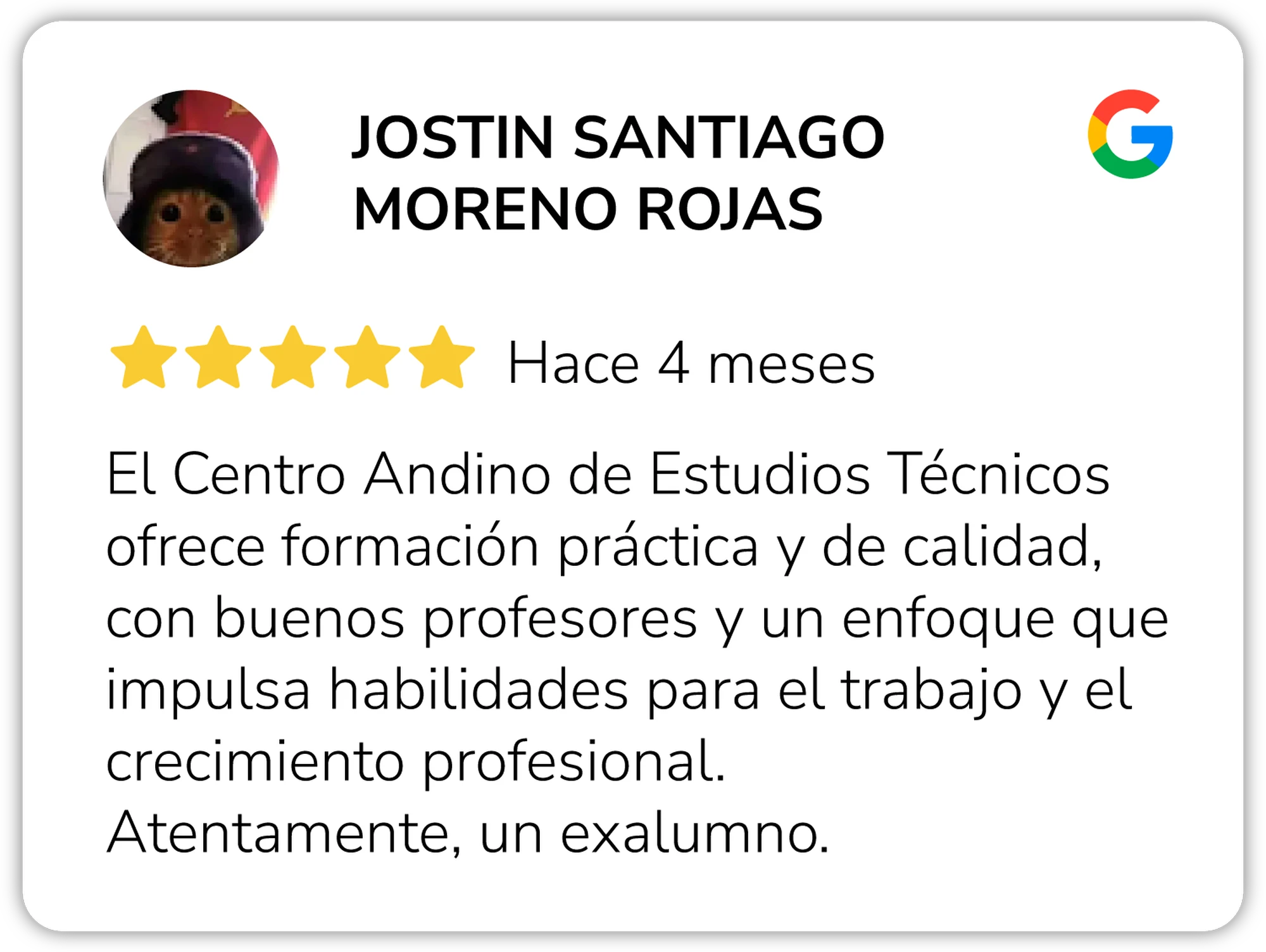 Testimonio 1